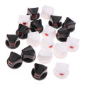 10Pcs Dot Fat Spray Paint Caps - White Plastic Replacement Nozzles for Graffiti Street Art Aerosol Bottle.