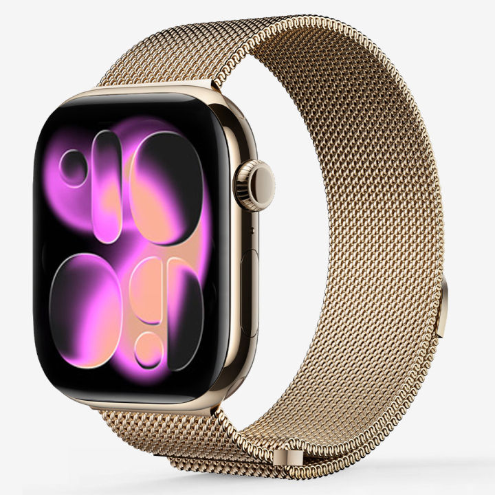 Milanese loop For Apple Watch 11 Band 46mm 45mm 44mm 40mm 41mm 42mm bracelet iwatch straps series 10 8 7 6 5 SE 9 Ultra 2-3 49mm