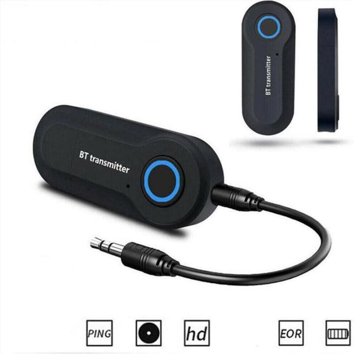 Bluetooth Transmitter 3.5mm Jack Audio Adapter Wireless Adapter Transmitter Bluetooth For Headphones TV Stereo 4.0 Audio Cable