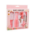 6 PCs comb brush combination set baby nail clippers infant care products. 