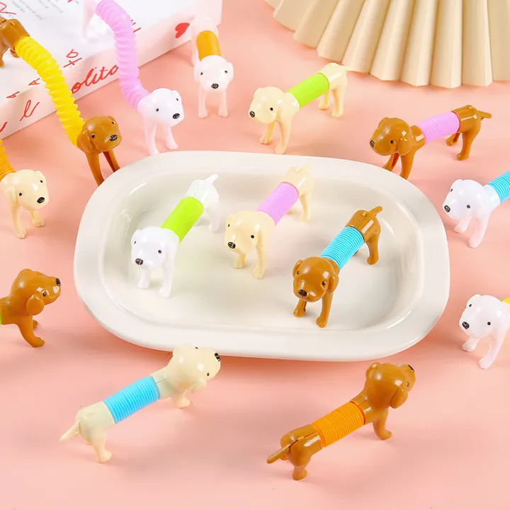 10Pcs%20Stretchable%20Dog%20Stress%20Relief%20Pop%20Tubes%20Toy%20Kids%20Birthday%20Party%20Favors%20Pinata%20Filler%20Telescoping%20Sensory%20Squeeze%E2%80%8B%20Toy%20-%20Image%204