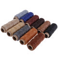 50m/Roll Leather Sewing Flat Waxed Thread Wax String Hand Stitching Craft 150D. 