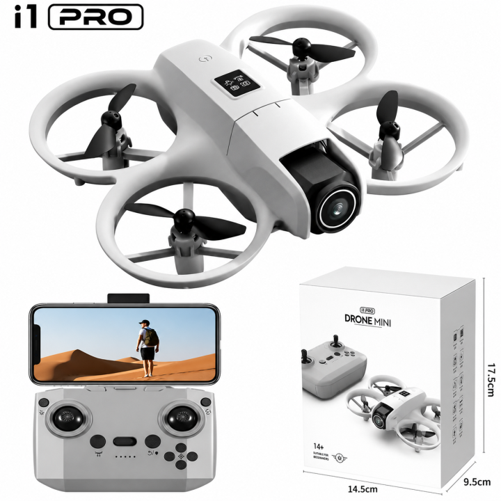 ETL%20New%20i1%20Pro%20Drone%20with%20Dual%20Camera%20and%20Remote%20Control%20-%20High-Definition%20Video,%201080p%20HD,%20Obstacle%20Avoidance,%202700mAh%20Battery,%20New%20-%20Image%206