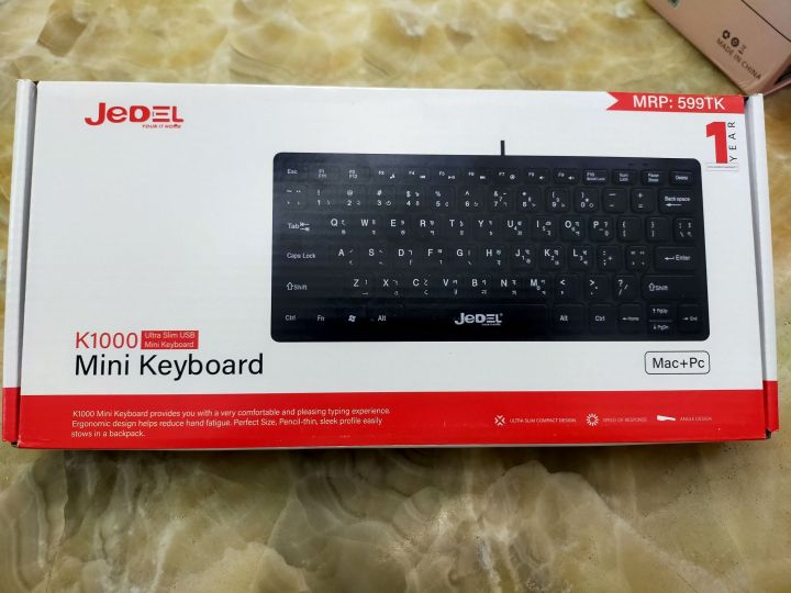 MINI KEYBOARD JEDEL ULTRA SLIM USB MINI KEYBOARD