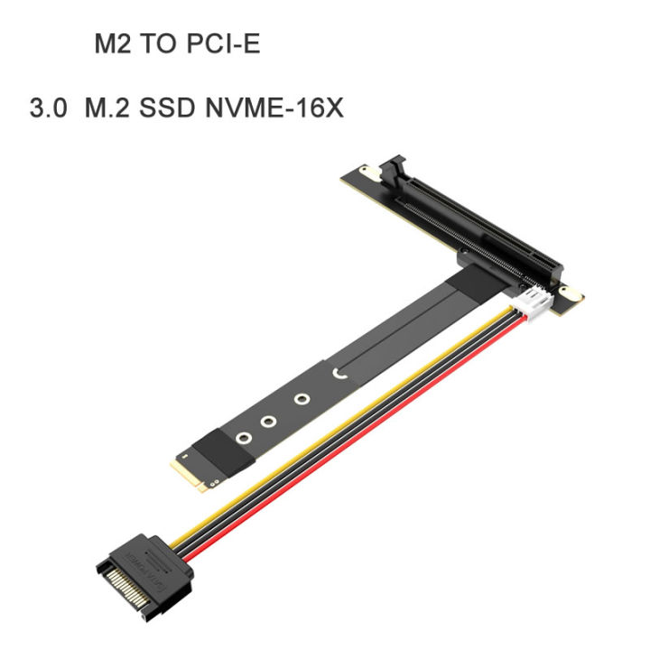 M2%20TO%20PCIE%20Riser%20PCIe%20X16%20PCI-E3.0%201x%20To%20M.2%20NVMe%20M%20Key%202280%20Riser%20Card%20Gen3.0%20Cable%20M2%20Key-M%20PCI-Express%20Extension%20Cord%20X4%20-%20Image%207