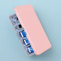 Portable for SD and for Micro SD card storage box with 40 card slots (20 SD+20 TF), suitable for SDHC, SDMC, TF cards. 