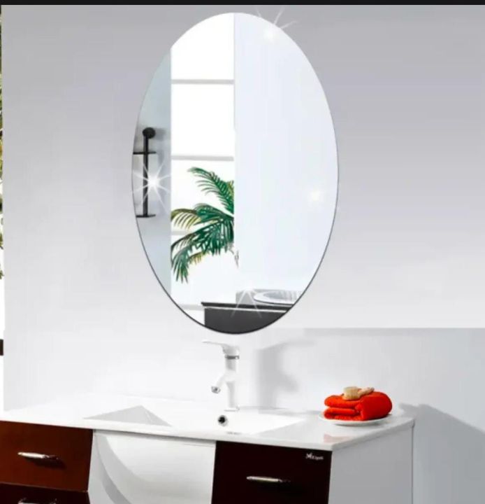 Flexible Oval Shape Mirror