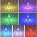 Rechargeable Diamond Crystal Table Lamp Acrylic Desk Decor Atmosphere Lamp LED Bedside Night Light For Bedroom/Living Room. 