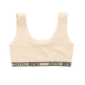 3PCS Teenage Girls Training Bras Vests Puberty Adolesent Students Underwear Brassiere Letters Wireless Children Tube Tank Tops. 