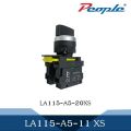 Ip40/IP65 short handle selector switch LA115-A5-11XS (LA115-A5-20XS)/3. 