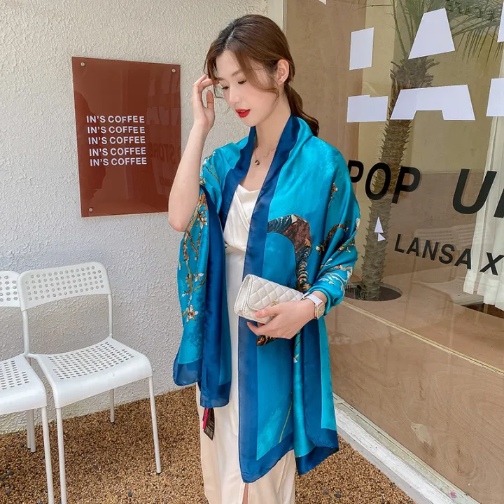 Design%20Satin%20Silk%20Shawl%20Hijab%20Scarf%20Women%20Fashion%20Summer%20Sunscreen%20Beach%20Stole%20Wraps%20Bufanda%20Female%20Headkerchief%20Echarpe%20New%20-%20Image%202