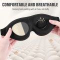 Sleep Mask for Side Sleeper, Complete Light Blocking 3D Sleeping Eye Mask, Soft Breathable Eye Cover for Women Men, Relaxing Zero Pressure Night Blindfold-1pcs.