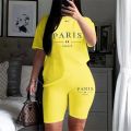 Hot Sales Women O-Neck Clothing Shorts Casual Women's Tracksuit Summer Woman Two Piece Sets T-Shirts Matching Suit Short Sleeve. 