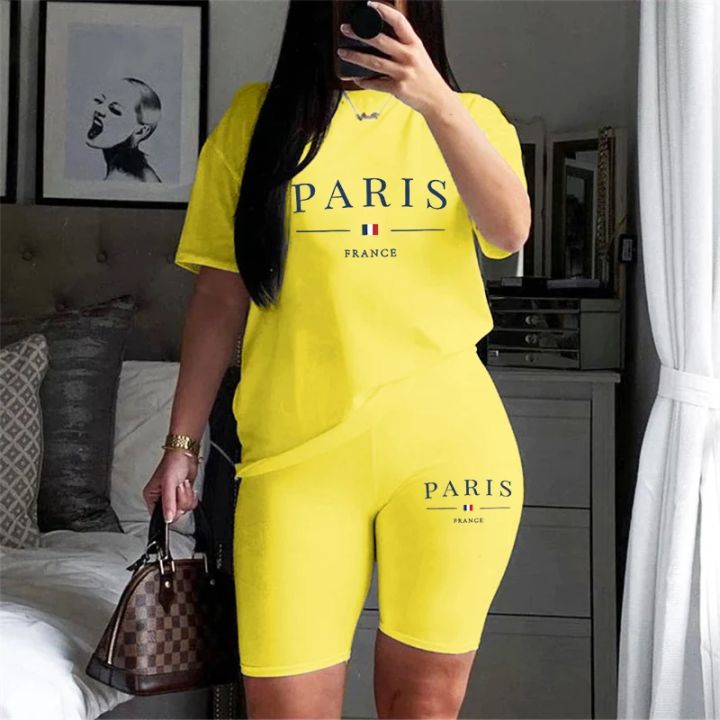 Hot%20Sales%20Women%20O-Neck%20Clothing%20Shorts%20Casual%20Women's%20Tracksuit%20Summer%20Woman%20Two%20Piece%20Sets%20T-Shirts%20Matching%20Suit%20Short%20Sleeve%20-%20Image%204