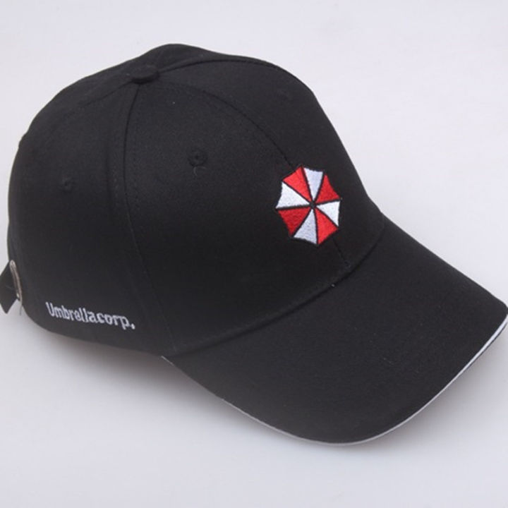 Adult%20Outdoor%20Sunscreen%20Hats%20Residents%20Evils%20Protective%20Umbrella%20Baseball%20Cap%20Umbrella%20Corporation%20Symbol%20Unisex%20Adjustable%20Hat%20-%20Image%204