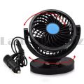 Car Mini Fan 12V USB Auto Cooler 3 Speed Adjustment Electric Strong Wind Vehicle Fan - Single Fan XM-X388. 
