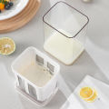 0.4L - 1.8L Yogurt Strainer Maker yogurt fine mesh sieve strainer Kitchen Gadget Whey Separation fruit juice Soy bean filter cup. 