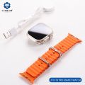 LITO T8 Pro Smart Watch HD Full Screen Waterproof BT Call Fitness Tracker Ultra Watches Man Woman For Android IOS. 