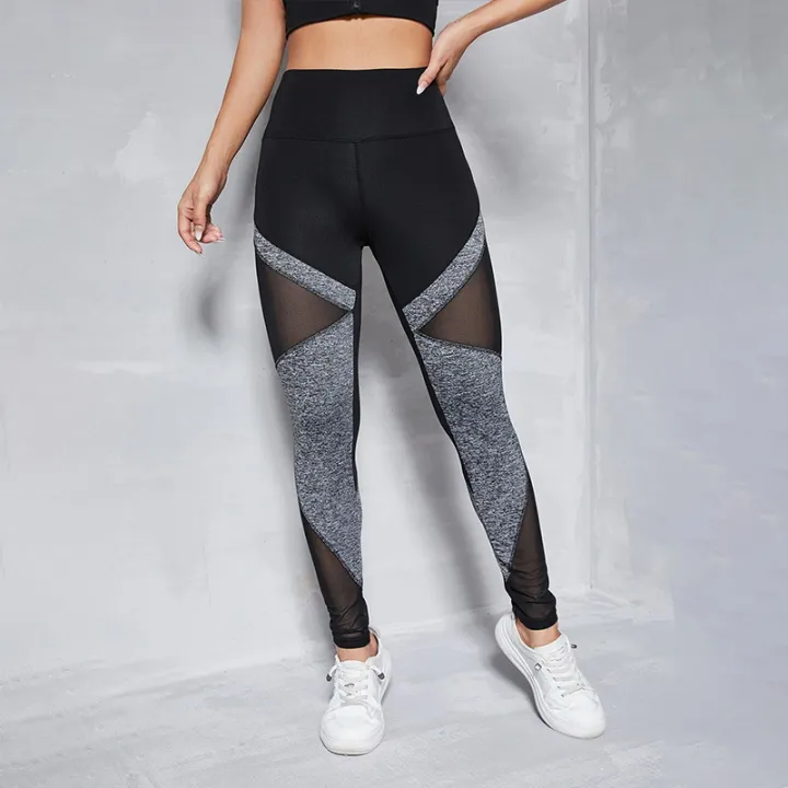 Mesh%20Spliced%20Leggings%20Women%20Roman%20Cloth%20Leggings%20Gym%20Running%20Trainning%20Quick%20Drying%20and%20Breathable%20Fashion%20Yoga%20Fitness%20Pants%20-%20Image%202