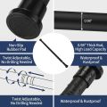 80-240CM Adjustable Curtain Rod No Drilling Telescopic Shower Curtain Pole for Balcony Bathroom Wardrobe Rod Clothes Drying Rack. 