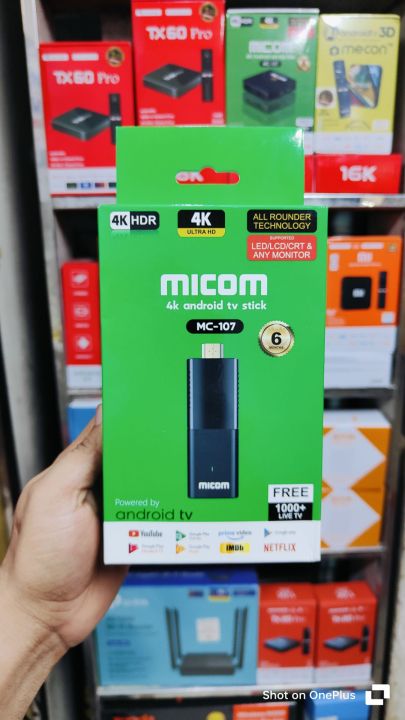 Micom Android Box Micom Android Smart TV Stick | MC - 107 | Daraz.com.bd