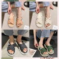 Qzshop ready to ship🚚Women sandals new arrival cross strap sandals soft bottom design comfortable to wear with 4 colors all beautiful💖It must have😍. 