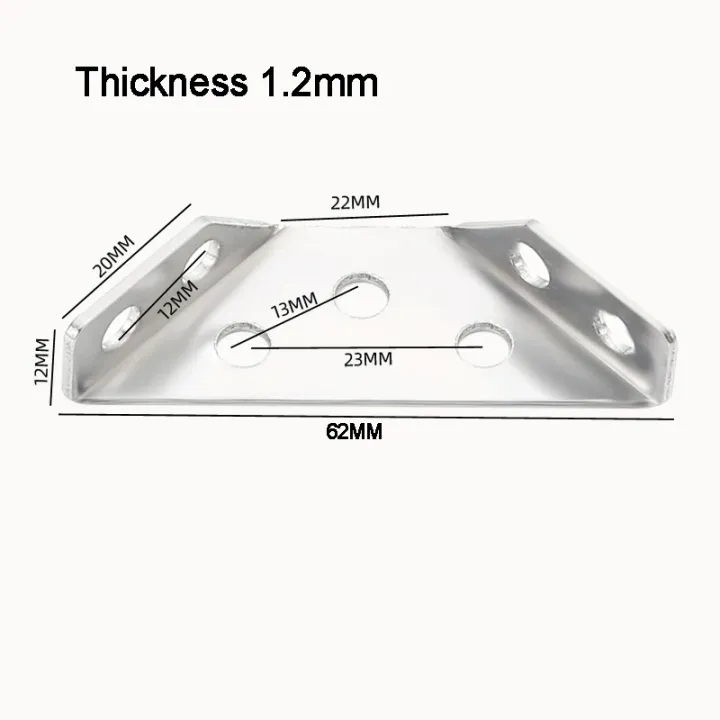 5/10/20/pcs%20Thickened%20Stainless%20Steel%20Corner%20Angle%20Code%2090%20Degrees%20Right%20Angle%20Fixed%20Bracket%20Furniture%20Connectors%20for%20Furniture%20-%20Image%205