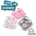 Baby Squeaky Shoes Summer Sandal High Quality Funny Toddler Sound Prewalking Sneaker Cute Butterfly-Bowknot for Kid Girls MY2401. 