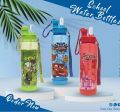 Cute Water Bottle For School Kids Boys, Girls, BPA FREE Tritan & Leak Proof & Easy Clean & Carry Handle, 23oz/ 680ml. 