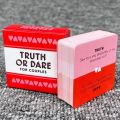 Newest 51PCS Truth Or Dare For Couples Cards Games Lovers Board Game Supply English Version Board Game. 