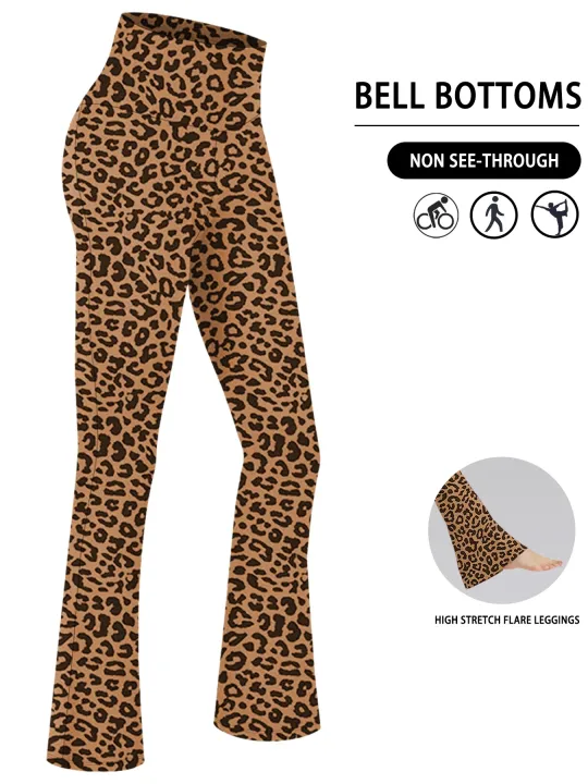Women's%20Super%20Soft%20Flare%20Pants%20High%20Waisted%20Tummy%20Control%20Workout%20Yoga%20Leggings%20Bell%20Bottoms%20-%20Image%206