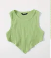 summer women crop top. 