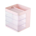 Drawer Desk Organiser , Dream Organiser Box for Cosmetics, Stationery, Perfect for Home, Office or Dorm Decor Multicolour Transparent Three. 