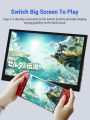 11.6 inch Portable monitor 1366X768 lcd display TFT gaming monitor for pc Raspberry Pi Laptop PS4 Xbox360 switch HDMI-Compatible. 