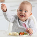 4 Pcs Silicone Baby Food Spoons Easy-to-Grip Training Utensils Children's for 6 Months Years Old Infants' for BPA-Free Christmas Gift Tableware. 