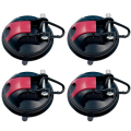 4PCS Multifunctional Heavy Awning Camping Car Pliant Suction Cup Down Duty Van With Securing Device Tie Bracket Tensioner Tarps.