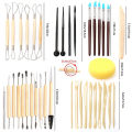 Clay Tools Set Sculpting Kit Sculpt Smoothing Wax Carving Pottery Ceramic Tools Polymer Shapers Modeling Carved Tool Sculpture. 