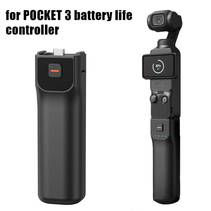 For Osmo POCKET 3 Pocket Camera Accessories 5000mAh Large Capacity Mobile Power Bank Battery Life Controller USB Digital Display