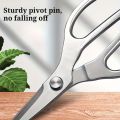 PLYS Long Blade Heavy-Duty Scissors Stainless Steal Sharp Multi All-Steel Chicken Bone Scissor Effortless Bone Cutting. 
