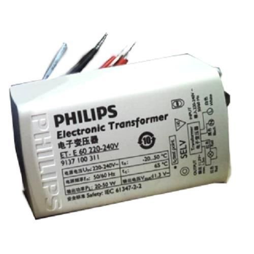 ET-E 60 ELECTRONIC TRANSFORMER 220-240V 50/60HZ