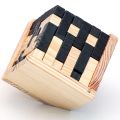 3D Cube Puzzle Luban Interlocking Creative Educational Wooden Toy Brain IQ Mind Early Learning Game  For Children Letter 54. 