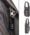 3 Digit Code Number Password Lock Combination Padlock Safety Travel Resettable Security Lock for Suitcases and Bag. 