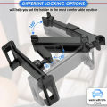 Universal Car Tablet Holder Back Seat Headrest Mount For iPad Air Mini Pro 4-13 Inch 360 Rotation Rear Pillow Phone Clamp Stand.
