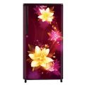 Della Refrigerator 180 Ltr Red Flower. 