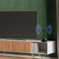 Portable TV Antenna 300cm Coax Cable Indoor Outdoor Digital HD Freeview Aerial DVB-T DVB-T2 DAB Plug and Play for Smart TV. 