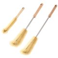 Long Handle Bottle Brush Cleaner for Kitchen Cleaning Brush Wooden Handle Nylon Bristles Small Brush for Kitchen Cleaning Tools.