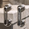 Anti-slip Sliding Door Handle Waterproof Suction Cup Door Handle Bathroom Removable Wardrobe Door Handle.