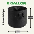Grow bags for plants, 12 by 12 , 16 by 16, 18 by 18 , 24 by 24 , green and black color ,circle shape with high quality as well as 1 month warranty. 
