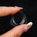 {NN72} 10 Pcs 25*45MM BiConvex Ultra Clear Lens For Google Cardboard Virtual Reality 3D VR Glasses 2-5mm Thickness.