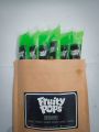 Ice Lollies Pouch Of 12 Lollies Single Flavour " GREEN APPLE " II Fruity Pops II Popsicles II Ice Candy II Freeze Ice Pops II. 